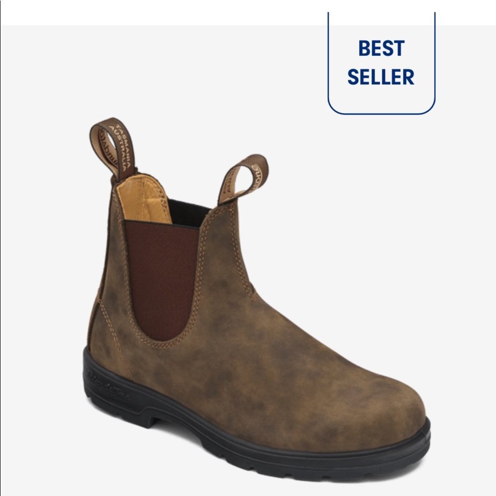 Blundstone Chelsea Boot in rustic brown